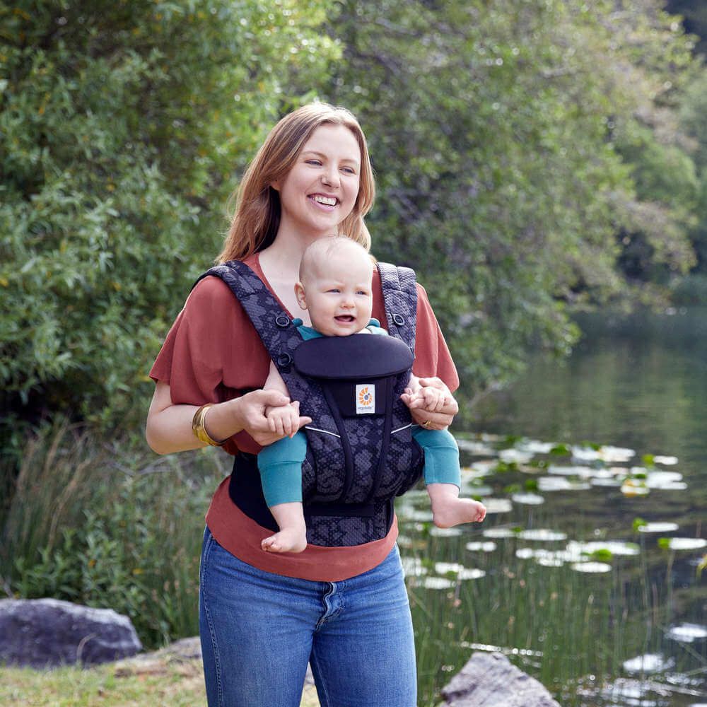 Marsupiu Ergobaby Omni Breeze - Respirabilitate Maximă - imagine 3