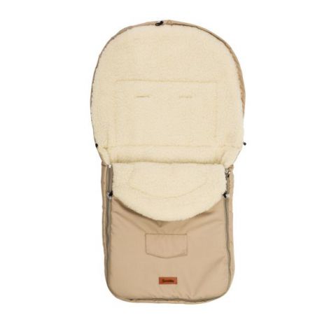 Sac iarnă Sensillo lână Cappuccino 95x40 cm
