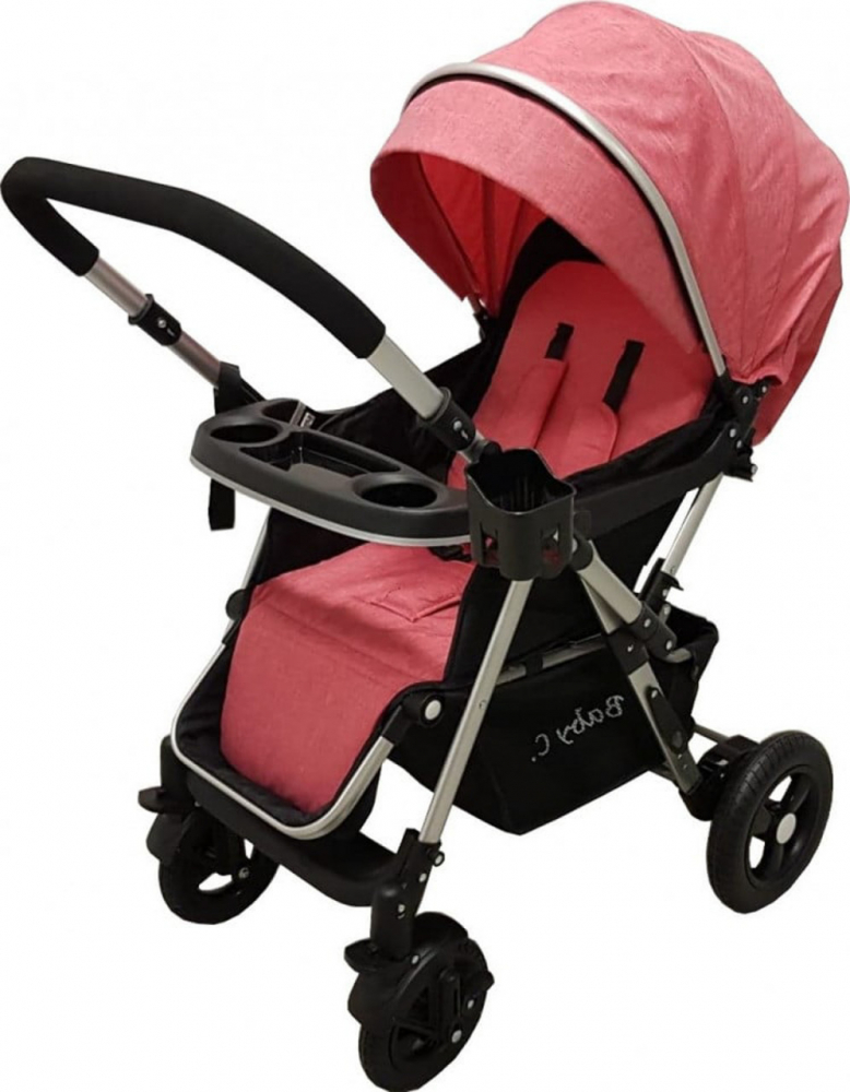 Baby Care PRO 511 Rosu - Carucior usor si practic - imagine 3