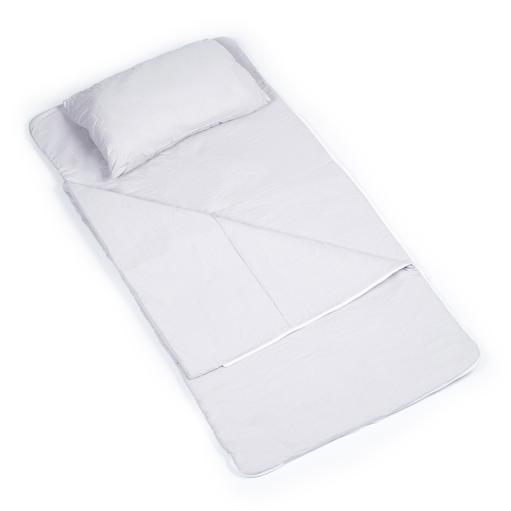 Sac Dormit Bumbac Nativo Dreams cu Pernă Gri - imagine 3