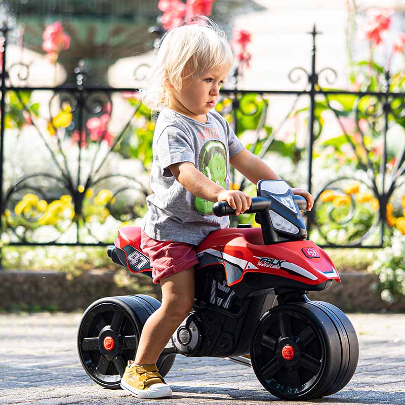 Motocicleta Falk Racing Team Rosu 2-5 Ani