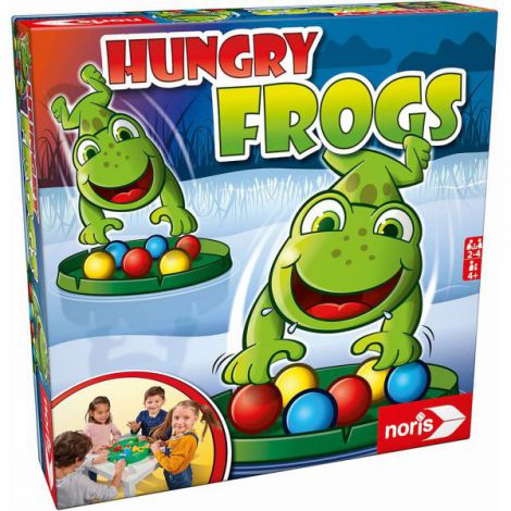 Joc Noris Hungry Frogs - Joc de Indemânare și Acțiune