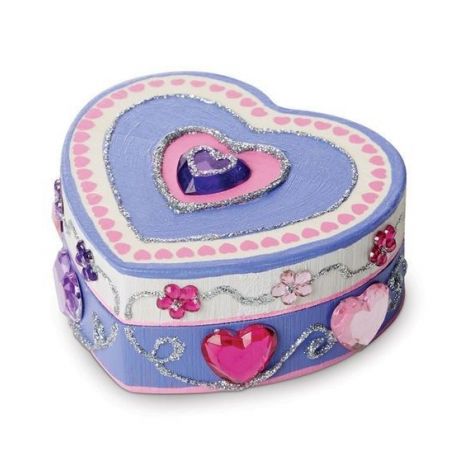 Cutie Inimioara DIY Melissa & Doug - Decor lemn - imagine 3