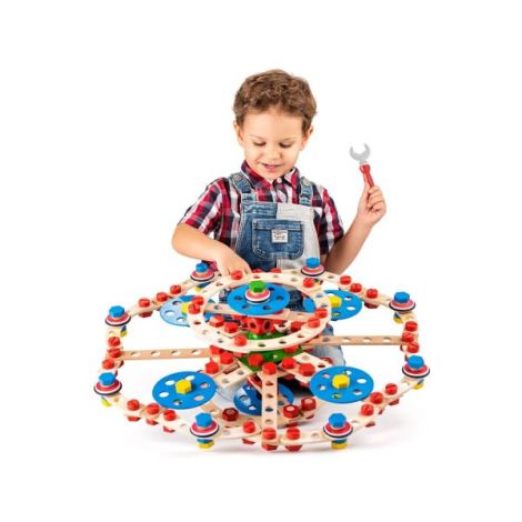 Woodyland Set Constructie Inginer 340 Piese - imagine 5