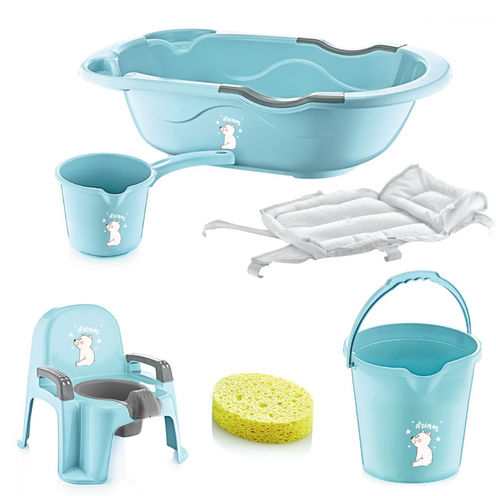Set Baie BabyJem Bebe Lux 6 Piese - imagine 6