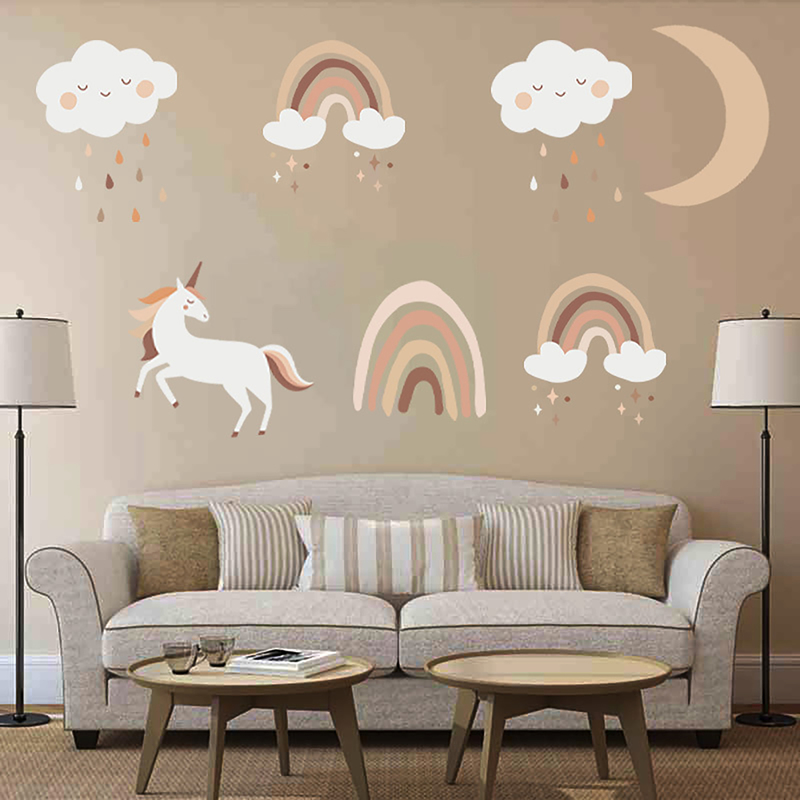 Sticker Unicorni Sipo 54x86 cm - Decorațiune Copii - imagine 3