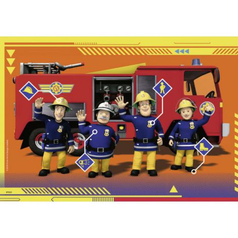 Puzzle Ravensburger Pompier Sam 2x24 Piese - imagine 4