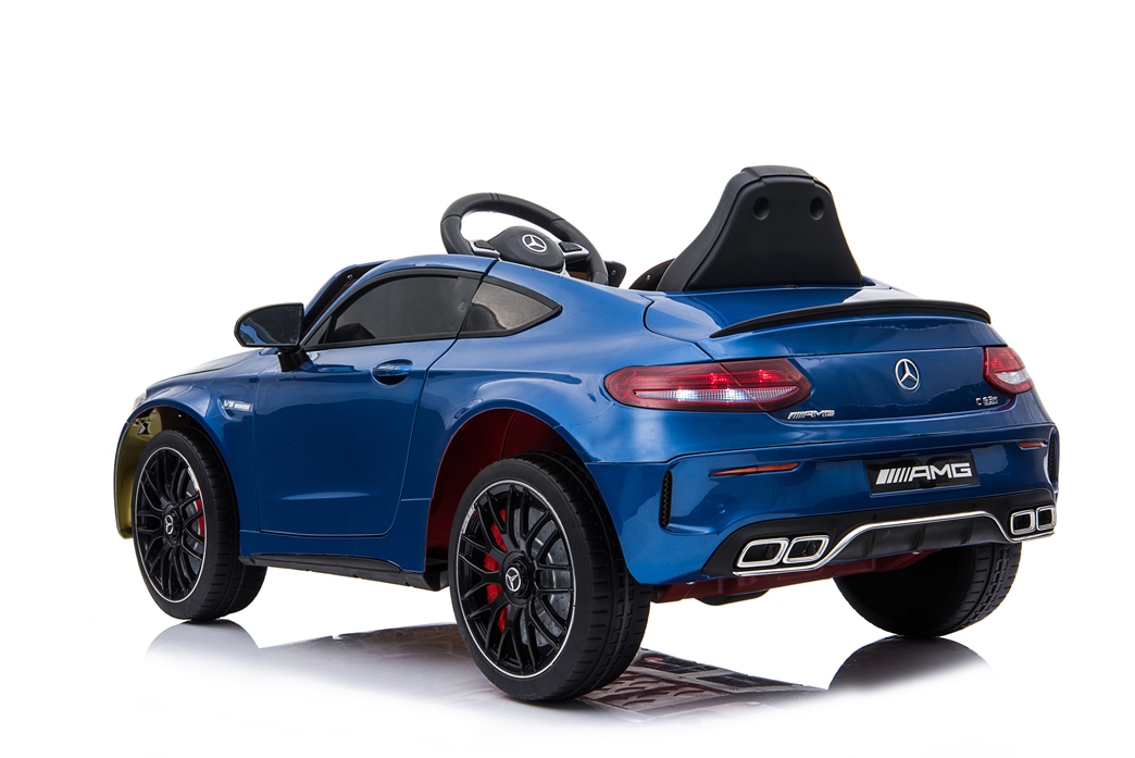 Masinuta Electrica Mercedes AMG C63s Albastru - imagine 5