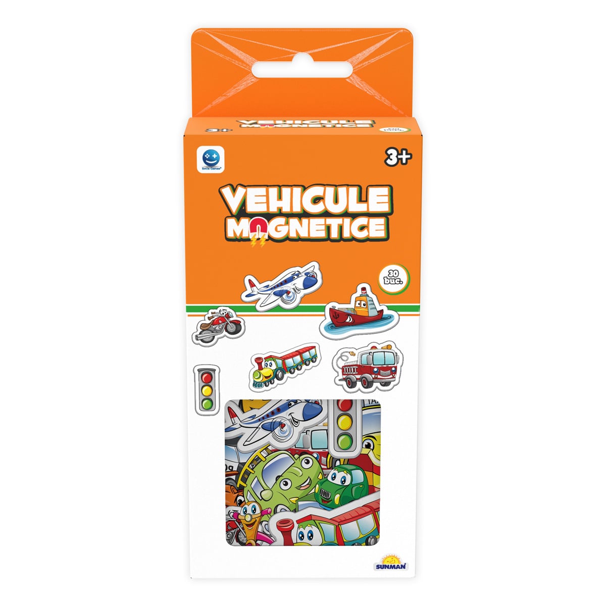 Joc educativ Smile Games Vehicule Magnetice