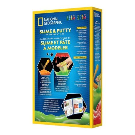 Set Educativ Slime & Plastilină National Geographic - imagine 2