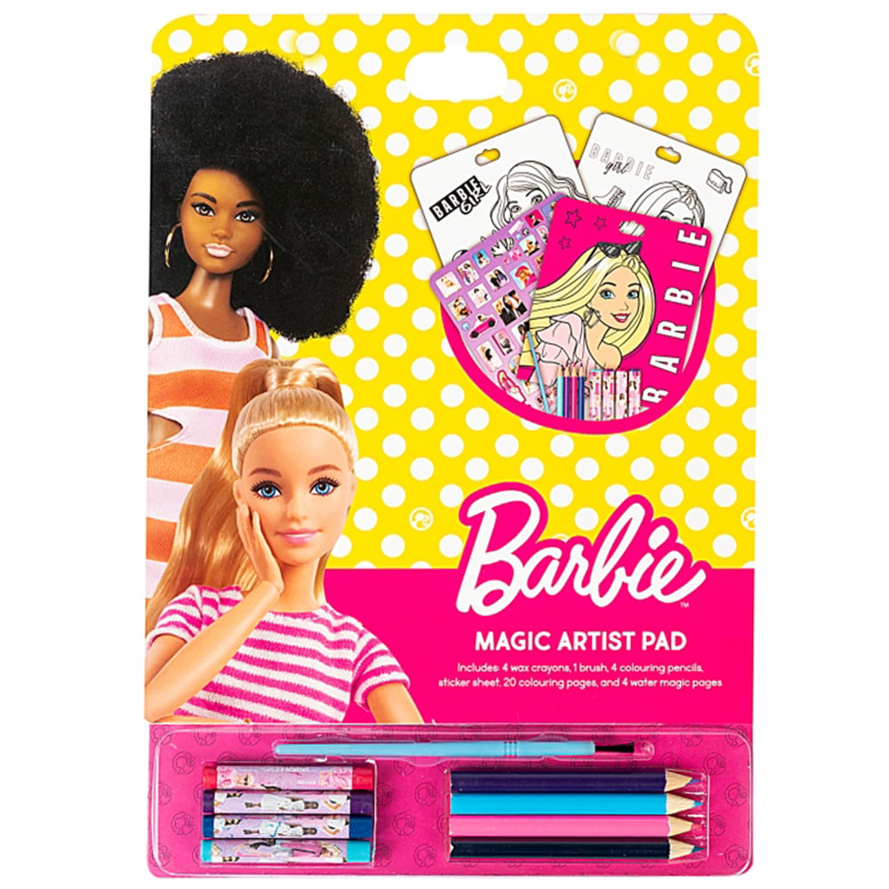 Set Magic Activitati Barbie - Colorat si Abtibilduri