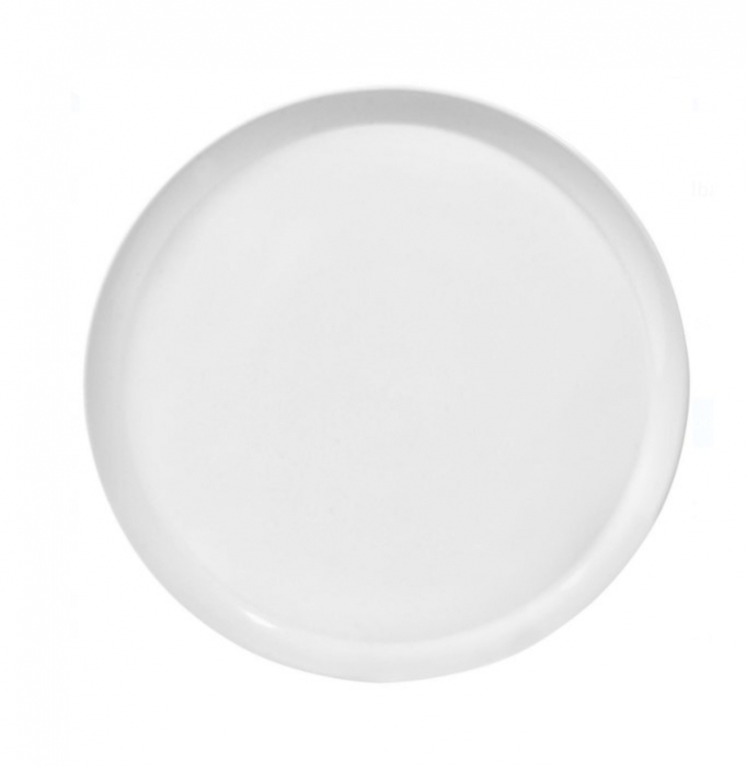 Platou Pizza Ceramica Alb 30 cm OEM