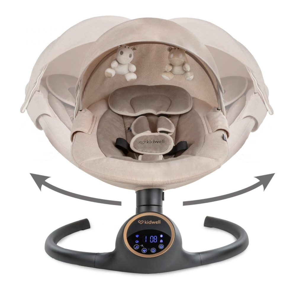 Kidwell Reve Balansoar 2in1 Bluetooth Bej - imagine 3