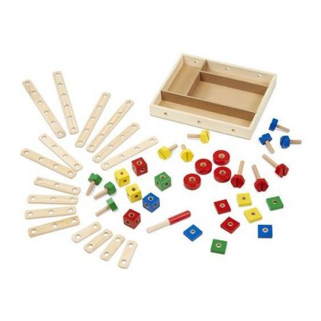 Set Construit Lemn Melissa&Doug - Abilități - imagine 4