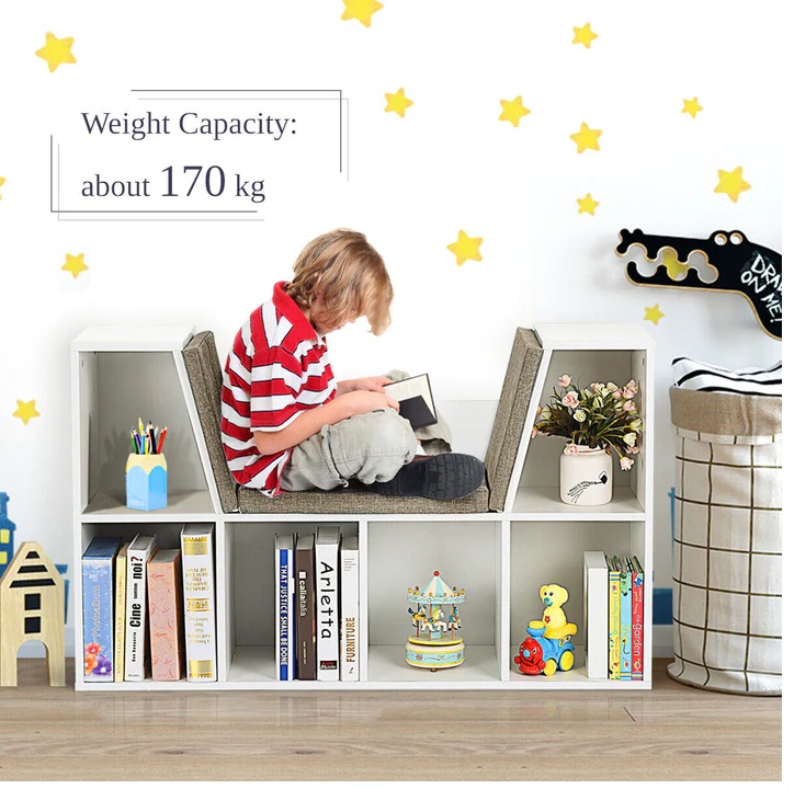 Bancută Ginger Home cu 6 compartimente, depozitare - imagine 4