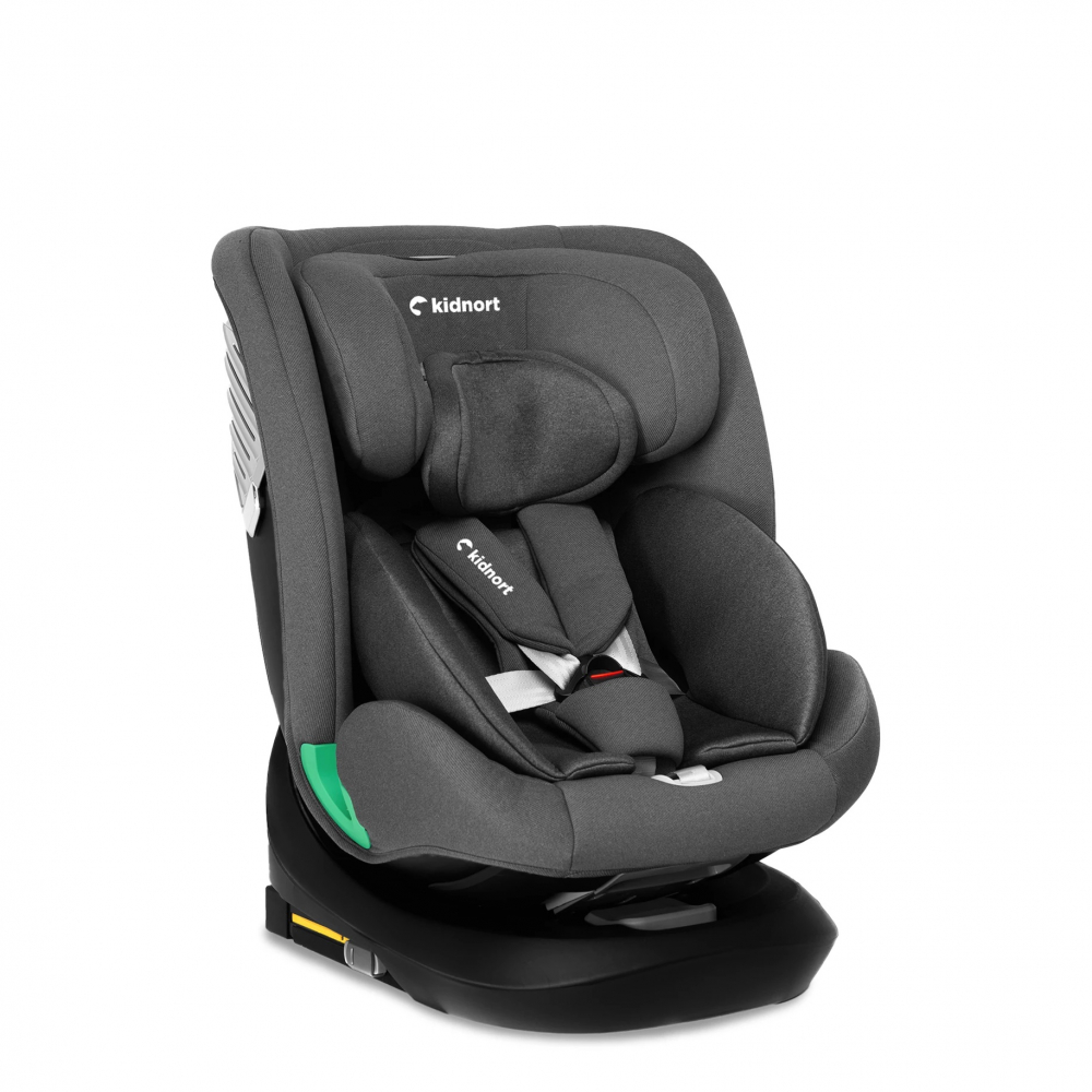 Kidnort Radjur Grey - Scaun Auto Rotativ i-Size - imagine 2