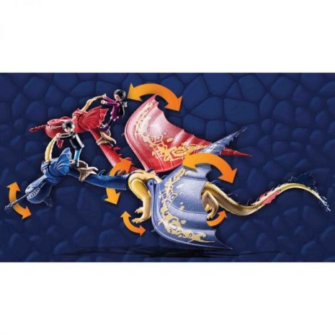 Playmobil Dragons Wu & Wei & Jun Jucărie - imagine 4