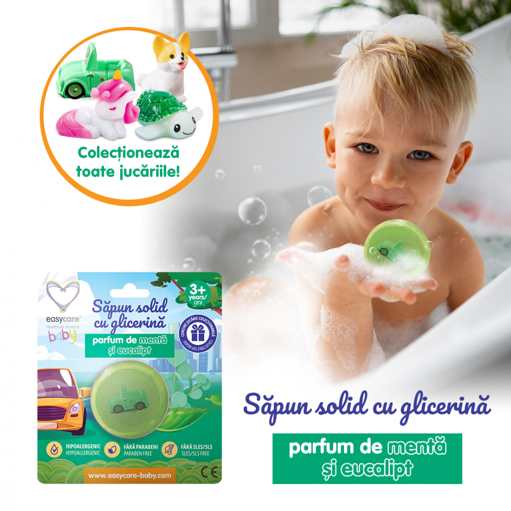 Sapun cu jucarie Easycare Baby, spalare distractiva