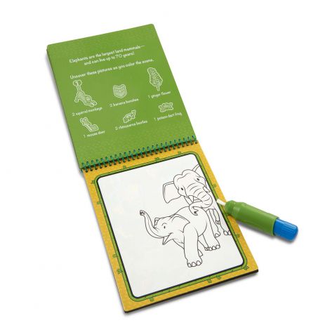 Carnet Reutilizabil Activități Jungla Melissa & Doug - imagine 3