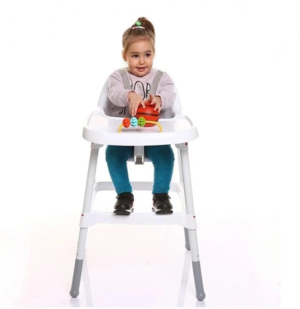 Scaun Masa Baby Boo White Ucar Toys - imagine 2
