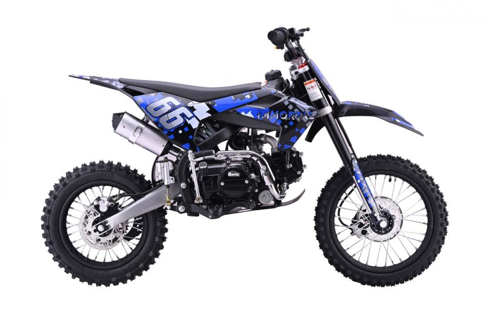 Ramiz Immortal Blue 110cc Cross Motocicletă