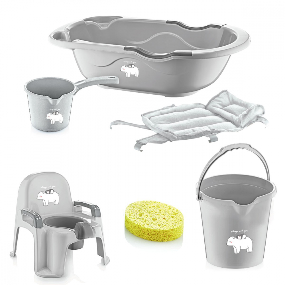 Set Baie Lux Babyjem 6 Piese Bebe - imagine 7