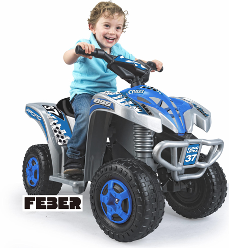 ATV Electric Feber King Cross 6V, Copii 3+ Ani