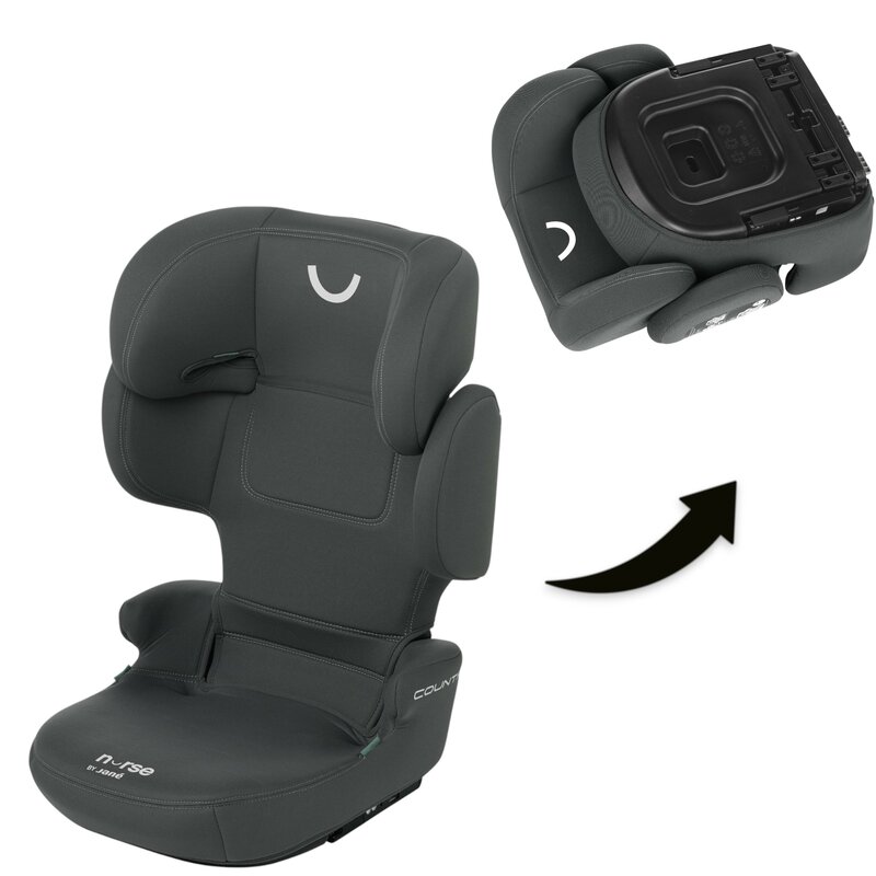 Scaun auto Beaba Storm I-Size ISOFIX 4-12 ani