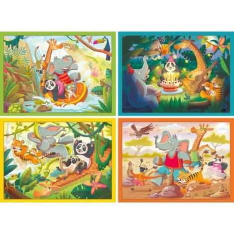 Ravensburger Puzzle Sonor Animale 4x35 Piese - imagine 3