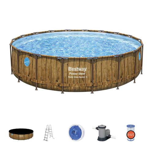 Set Piscină Bestway cu Cadru 549x122 cm - imagine 2