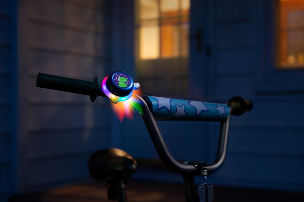 Brightz Clopotel LED - Siguranță și Stil Bicicletă - imagine 3