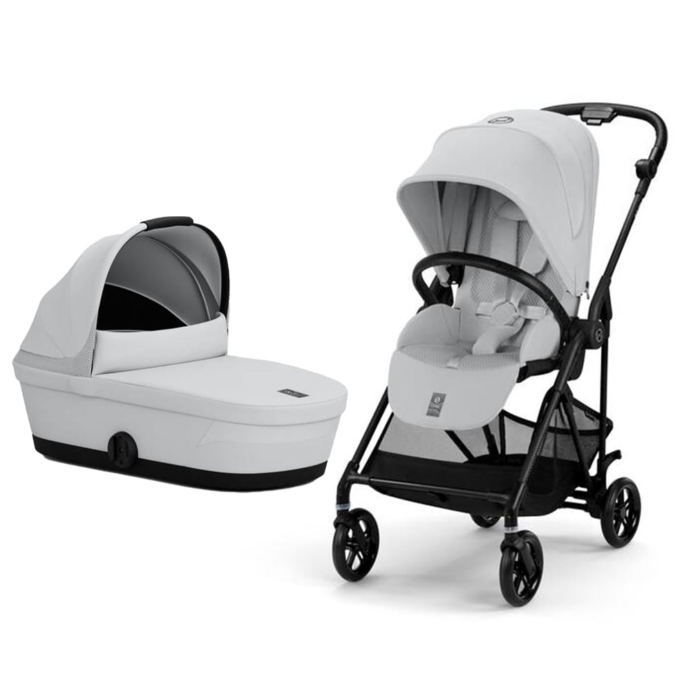 Cybex Melio Carbon 2 in 1 Fog Grey Ultra-Ușor