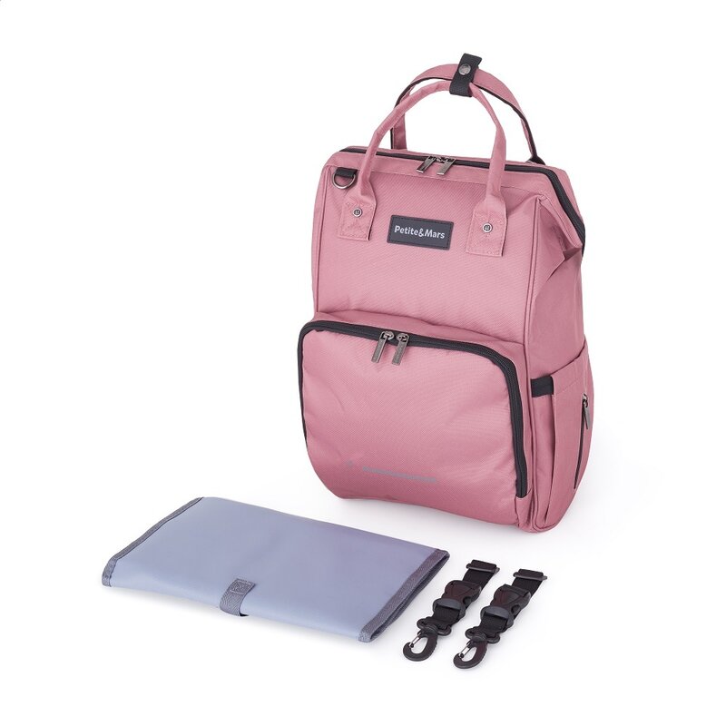 Rucsac Mamici PetiteMars Jack Dusty Rose - imagine 6