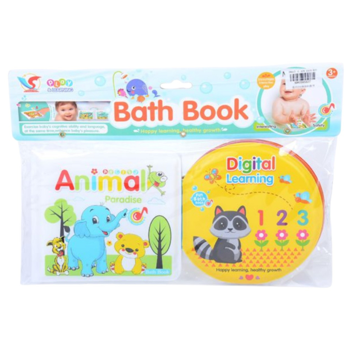 Set 2 Cartice de Baie Animale cu Sunete Creative World