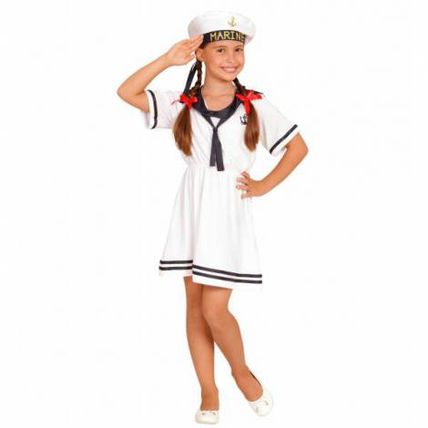 Costum Marinarita Fete Alb Widmann Italia