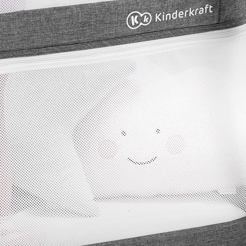 Patut de calatorie 4-in-1 Kinderkraft Sofi Grey
