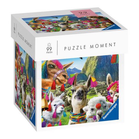 Puzzle Lama 99 piese Ravensburger - imagine 2