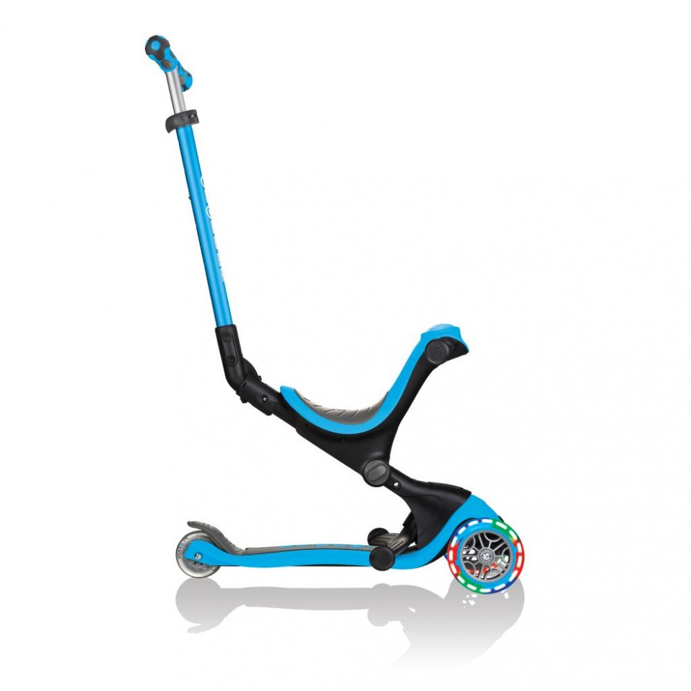 Globber Go-Up 4 in 1 Deluxe Lights Albastra - imagine 11