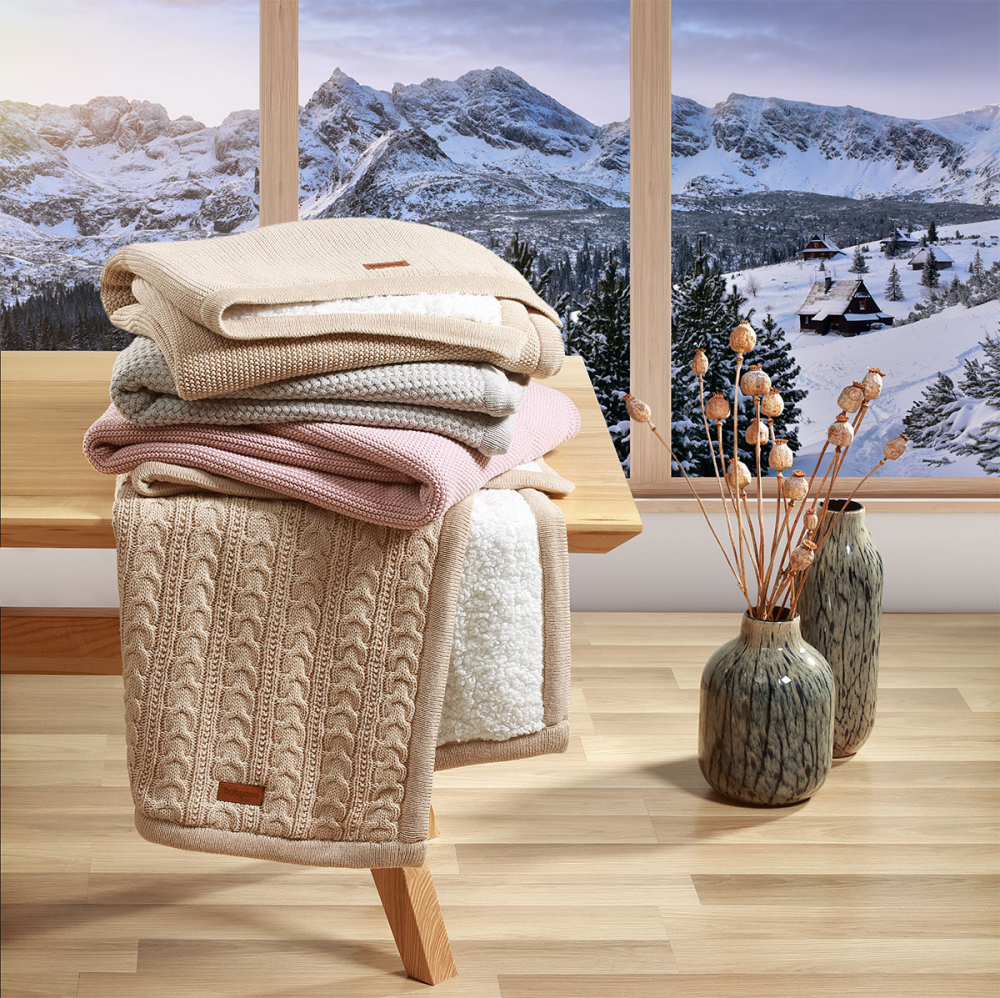 Paturica Babyono Bej | Confort Termic Premium