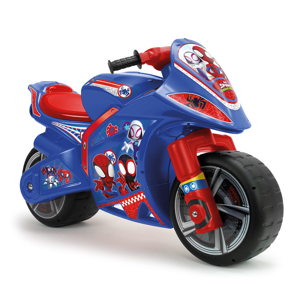 Motocicleta Injusa Spiderman 3 ani+ - imagine 5