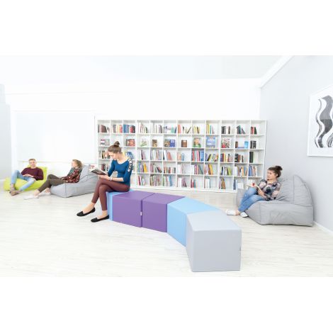 Set 6 Scaune Spuma Moje Bambino - Ignifug - imagine 12