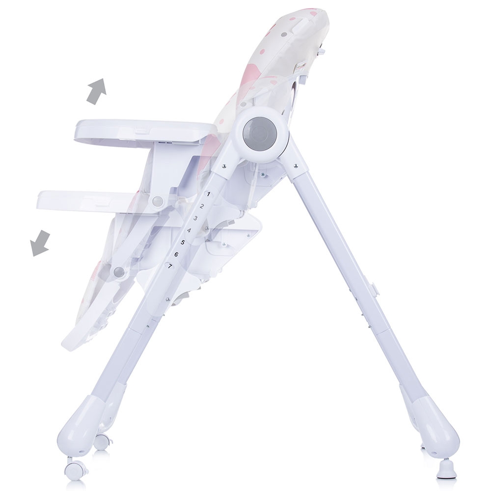 Scaun de masa Chipolino Yeti Rose, confortabil - imagine 3
