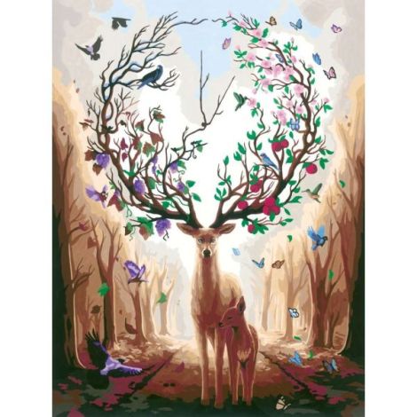 Ravensburger CreArt Cerb Magic - Pictură Relaxantă - imagine 3