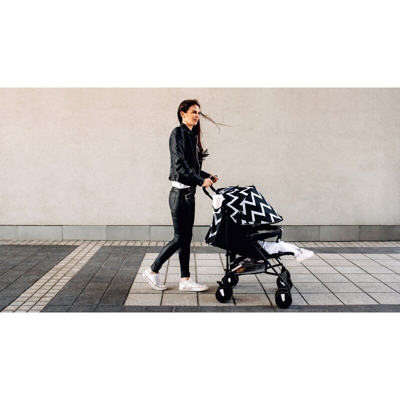 Carucior Sport Lionelo Elia Oslo Negru - imagine 4