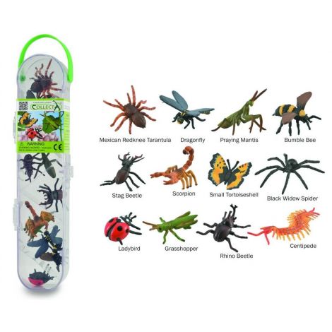 Cutie 12 Figurine Insecte Collecta A1106 - imagine 2