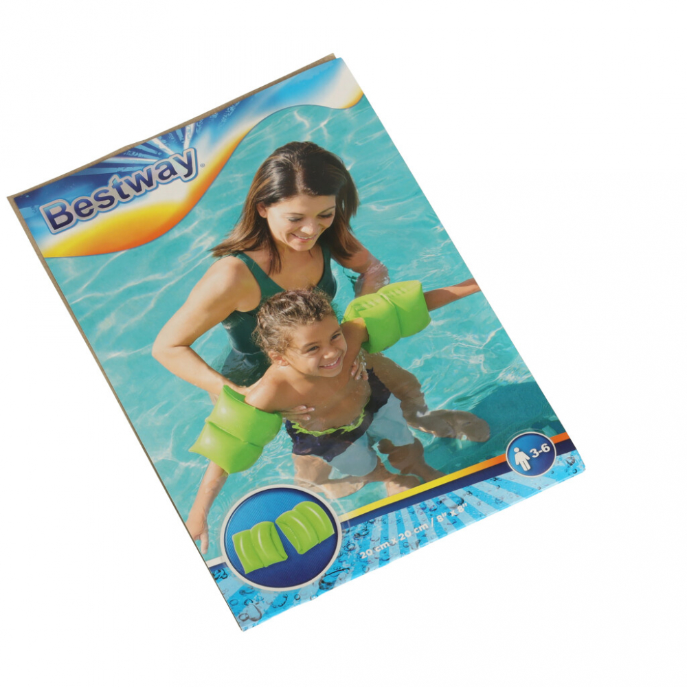 Aripioare Gonflabile Bestway Verde - Siguranță la Înot - imagine 3