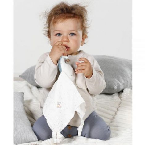 Jucarie Doudou Balenuta Fehn - 0+ luni - imagine 2