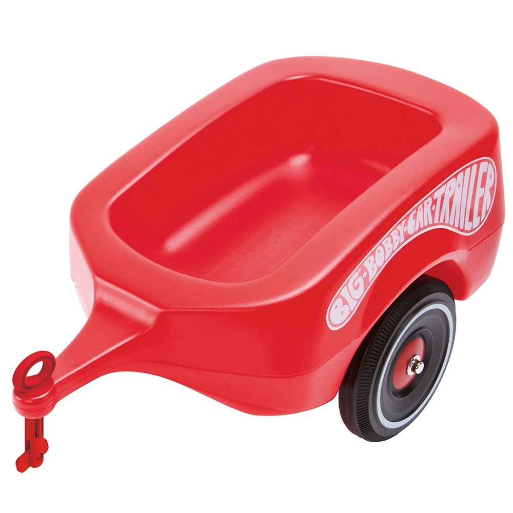 Remorca Big Bobby Car rosie - Accesoriu esențial joacă