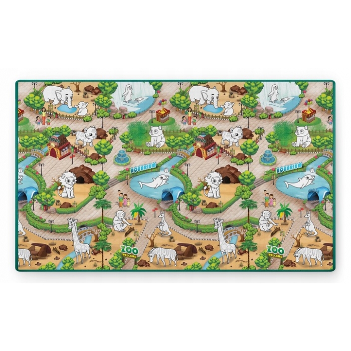 Saltea Joacă XXL Ricokids Zoo 200x120 - imagine 9