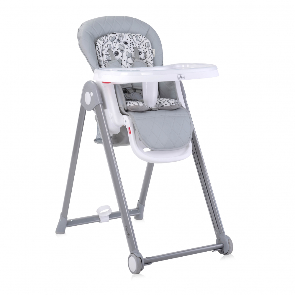 Scaun de masă Lorelli Party Cool Grey, Aluminiu Reglabil - imagine 2